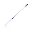 PPS Aluminium telescopic handle blue 39 - 71 / 1,0 - 1,8 m