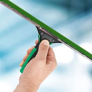 Unger 12 in. Performance Grip Squeegee with Bonus Rubber Blade 981010 - The  Home Depot